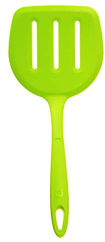 Kochblume Design-Wender XL | Premium-Silikon & BPA frei | Hitzebeständig | Spülmaschinenfest | Farbe: limette