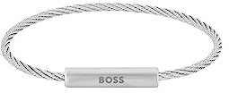 BOSS Jewelry Bracelet en Fil Métallique pour Homme Collection ALEK en Acier Inoxidable - 1580387