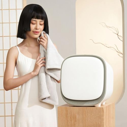 Portable Spin Clothes Dryer, Mini Tumble Dryer, 60℃ Constant Temperature, for Home, Dorm, Balconies, Bathrooms