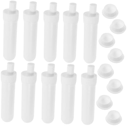 minkissy 20stücke Teiliges Ätherische Öle Inhalationsröhren Aus Tragbare Duftstäbchen Für Aromatherapie Einfach Zu Reinigen Für Zuhause Yoga Spa Und Unterwegs