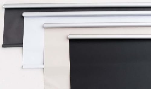 CLP Thermo Rollo mit Klemmfix Montage I Ganz ohne Bohren I blickdichte Jalousie Größen, Farbe:Creme, Größe:110x150 cm