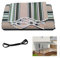 WDQUSLQQ Einziehbarer Ersatzstoff Der Patio -markise (nur Stoff) mit Volant Sunscade Baldachin Tuch Wasserdichtes Polyester Sun Shade Shelter Canvas(Size:2x1.5m,Color:Stripe)