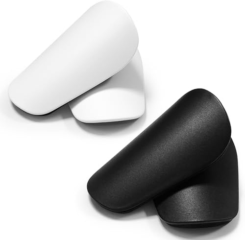 WOUMON 4 Pièces Mini Protège-Tibias pour Football, Protège Tibia Foot Enfant, Équipement de Protection Protège pour Jeux de Football, Jogging, Courir (8 * 5cm)