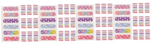 Healvian 40hojas Apósitos Infantiles De Dibujos Animados Láminas Autoadhesivas Vendajes Transpirables Para Heridas Cuidado Exterior y Protección De Lesiones