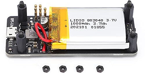 EVTSCAN 1000mAh UPS Power Supply, Lithium Battery Backup, Color LED Indicators, Efficient Power Control, for Zero Users