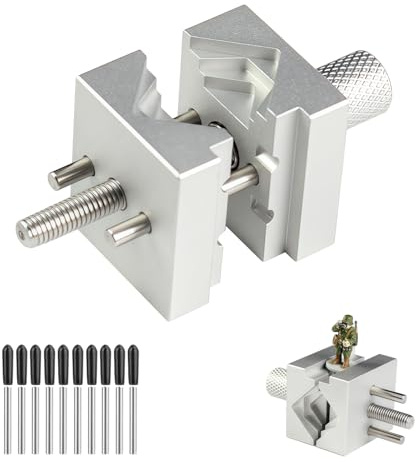 HUBEST Tabletop Mini Vise, Multi-Function Clamp for Crafts&Jewelry Repair