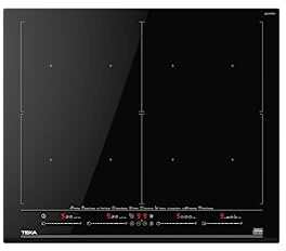 Teka 112500037, Placa de inducción, 60 cm IZF 68700 MST, Black glass