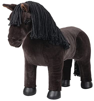 LeMieux Toy Pony Freya for Kids - Brown - Soft Coat - Flexible - Suitable for Ages 3 Years +