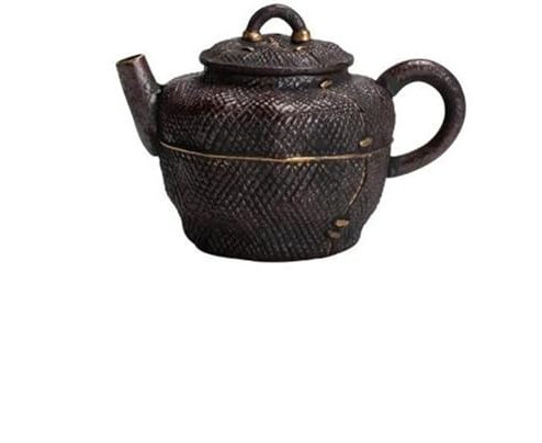 Théière 110ml Ancienne Poterie Rouge Or Grossière Bouilloire Avec Infuseur Cafés Ornaments Théière Japonaise En Boue Roche Ancienne Set De Théière Et Tasse De Noël