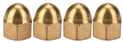 Brass Acorn Nut, Acorn Nut, Simple To Use Repair Accessories Repair Hardware for Machinery Furniture (M3(20PCS))