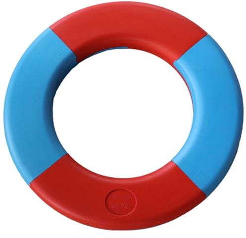 Rettungsring, 16, 1 x 9, 8 Zoll Eva-Wurfschwimmgerät, Leichter Pool-Sicherheitsring, auffälliger Pool-Bojenring, Schwimmer-Wurfschwimmgerät, Boot-