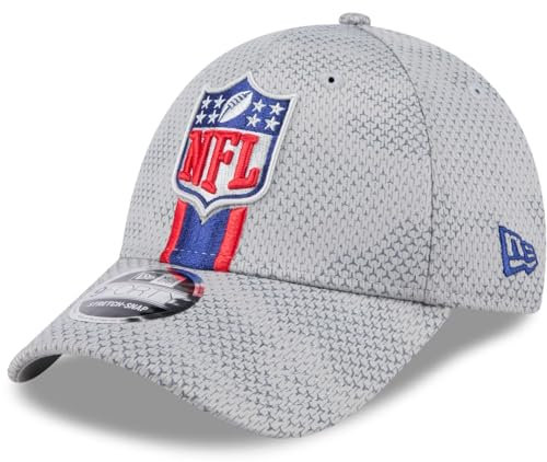 New Era 9Forty Stretch Cap Sideline NFL Shield Logo Grey