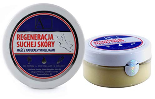ARKADA Natural REGENERATING Ointment with Herbal Oils & Collagen Soothing Cracked Dehydrated Skin & Fissures 70ml