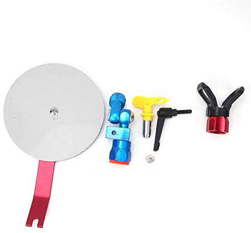 High Pressure Spray Guide 5000psi Airless Paint Sprayer Guide with G7/8in Connector Spraying Machine Waterproof Splashing Baffle Spray Guide Tool