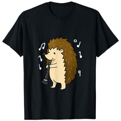 Hérisson Jouant De La Clarinette T-Shirt