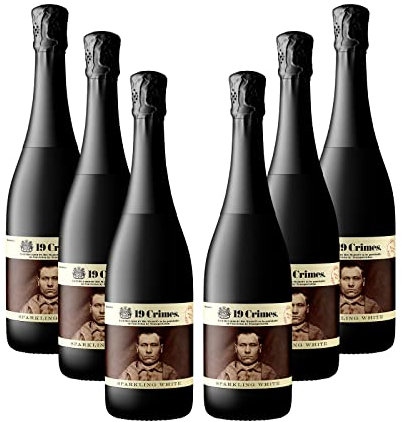 19 Crimes Sparkling White Wine from South Eastern Australia - Case of 6 x 75cl Bottles