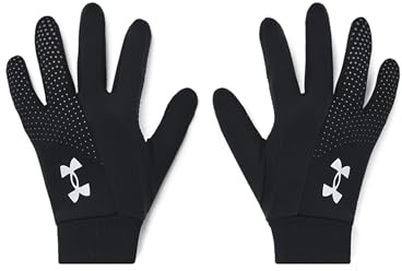 Under Armour Guanti da calcio da uomo (001) nero/castlerock/bianco, taglia L
