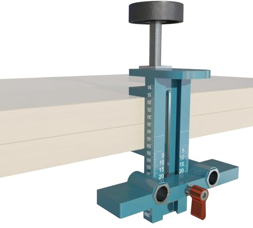 Duroecsain Modello di installazione di porte per mobili,Dispositivo regolabile in alluminio per il posizionamento della porta | Strumento di serraggio a posizionamento preciso per la lavorazione del