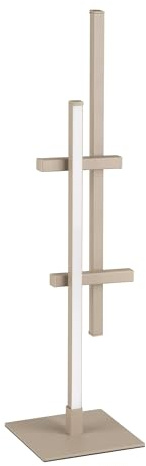 Eglo LED Table lamp Trepiliano, Bedside Light Rod Shape, Design Fixture windowsill Metal Sand Colour, Warm White, H 47 cm