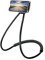 Supporto universale per smartphone, da appendere al collo, supporto flessibile per telefono cellulare, rotazione libera fai da te per molteplici funzioni (nero)