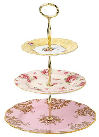 Royal Albert 100 Years 3 Tier Cakestand,27cm, Stand 2