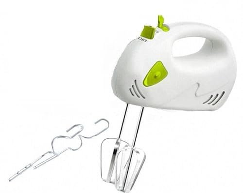 FLM SYSTEM Sbattitore Impastatore Frullatore Elettrico Mixer Con Doppia Frusta Velocità regolabile