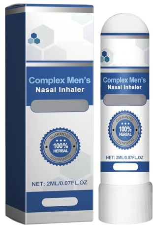 Inalatore nasale TestoDrive, inalatore nasale complesso per uomo, inalatore nasale MenStick, inalatore nasale Stick per uomo, inalatori nasali Testo Drive per la potenza (1PCS)