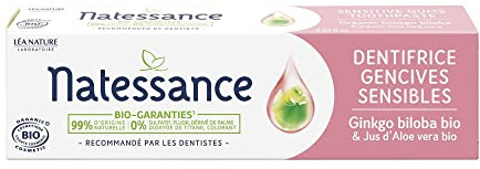 Natessance Dentifrice gencives sensibles bio 75ml