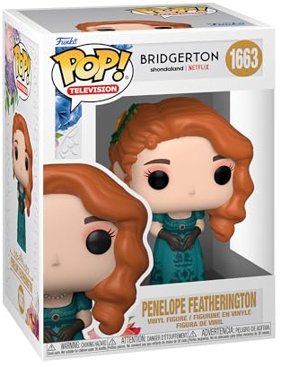 Funko POP! TV: Bridgerton - Penelope Featherington - 1/6 Quote Für Seltene Chase-Variante - Vinyl-Sammelfigur - Geschenkidee - Offizielle Handelswaren - Spielzeug Für Kinder Und Erwachsene - TV Fans