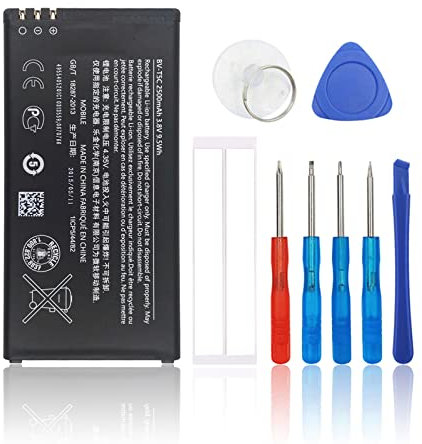 SwarKing Ersatz Akku Kompatibel mit Microsoft Nokia Lumia 640 BV-T5C with Toolkit