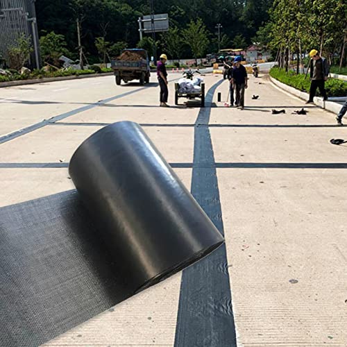 Tela asfaltica autoadhesiva cinta impermeable Cinta Reparadora De Asfalto Para Calzadas, Techos Y Patios, Parche De Asfalto Autoadhesivo Impermeable Y Aislante Térmico, 20 25 33 50 100 CM Ancho (Size