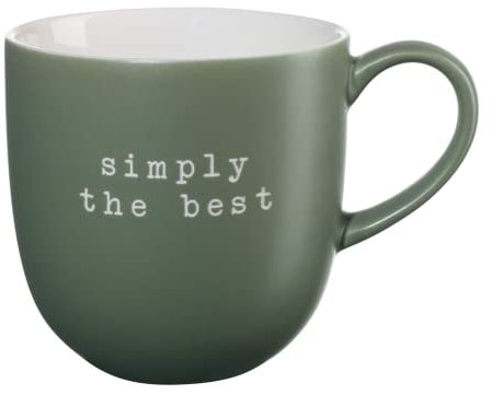 ASA Simply The Best Quadratischer Trinkbecher, 350 ml, Isolierendes Material, Spülmaschinenfest, Zylindrisch, Klassiker, Wiederverwendbar, Alle Gelegenheiten, Zuhause, Büro