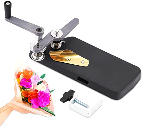 Krepppapier-Spitzenmaschine, Blumencrimper, Blumenmaterialien, feine/grobe Zähne, Lockenwickler, Krepppapier-Spitzenmaschine, Blumenverpackungsmaschine, Lockenpapier, Blumenpapiermaschine fine~tooth