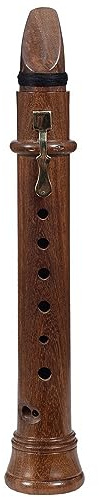 Clarinette Soprano Chalumeau en fa (Fa) à A = 440 Hz Historique Antique Clarinette avec 2 clés Clarinette étudiante avec kit de démarrage complet pour débutant comprenant un tableau de doigt, des