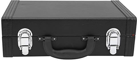 UPQRSG Étui pour Clarinette, Étui Étanche pour Sacs pour Clarinette, Boîte pour Clarinette en Simili Cuir, Étui pour Anches de Clarinette Basse de Sécurité, Accessoires pour Instruments