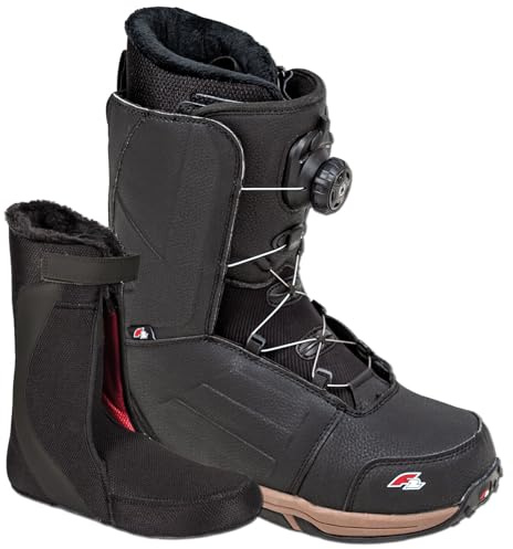 F2 Eliminator Dual TGF Bottes de snowboard pour homme Taille 30,5