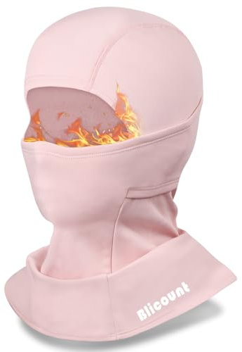 Blicount Sturmhaube Winter Balaclava Herren Damen Winddicht Warm Skimaske Sturmmaske Fahrrad Atmungsaktiv Gesichtshaube für Motorrad Skifahren Outdoorsports