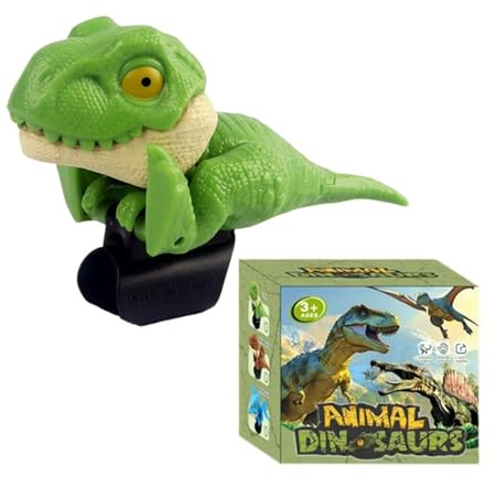 Doiyislem Pupazzo Dinosauro - Figure Realistiche Per Le Dita - Giocattoli Da Per Bambini | Per Sacchetti Regalo Di Pasqua, Giorno Di San, Bambini Da 3 Anni In Su, Feste Di Compleanno