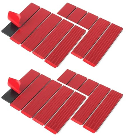 YciVhh 20PCS Number Plate Sticky Pads, Double Sided Sticky Pads, Number Plate Tape, For All Vehicle License Plates Fixation, Vehicle Registration, Wall Stickers And Decorations