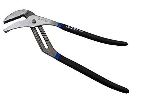 US PRO 20 Groove Joint Water Pump Pliers Pipe Wrench Plumbers Waterpump 1826