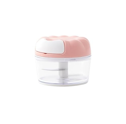 Kitchen Accessories Manual Garlic Crusher, Household Crusher, Manual Garlic Seasoning Machine, Vegetable Chopper Garlic Press(Pink)