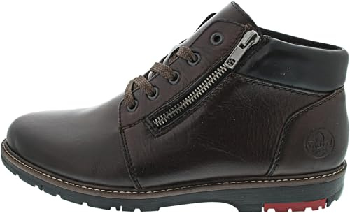 Rieker Brogues för män, BRUN, 43 EU