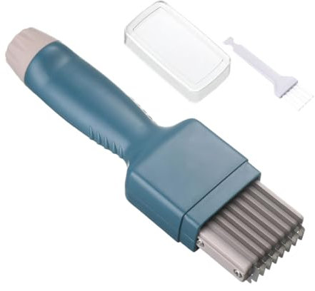 Alipis Herramienta para Cortar Flores Cortador de Cocina Cortador de Sepia Multifuncional para Cortar Calamares Riñones y Sepia Casa o Restaurante Utensilio de Cocina Esencial