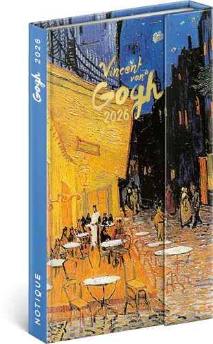 NOTIQUE Agenda de Poche 2026 Format A5 - Planificateur Hebdomadaire Premium avec Fermeture Magnétique, 144 Pages de Calendrier, Agenda Livre en Couverture Rigide avec Vue Mensuelle, Organiseur