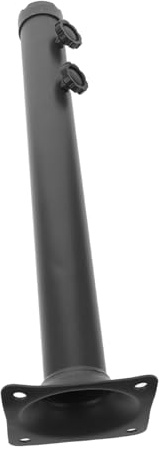 Hemobllo Tube pour Pied de Parasol Manchon Adaptateur pour Parasol Stabilisateur de Poteau pour Extérieur de Rechange de Balcon