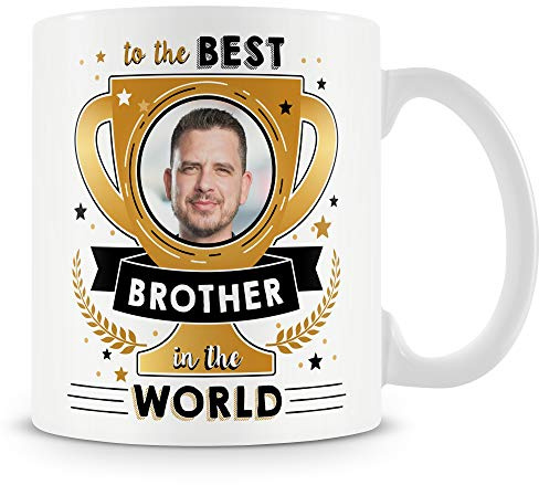 Brother Gift Photo Mug - to The Best Brother in The World