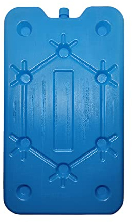 VIRSUS Accumulateur de froid, 2 dalles de 400 ml chacune de glace pour récipients et sacs thermiques de couleur bleue, tablettes glacées, icepack réfrigérant.