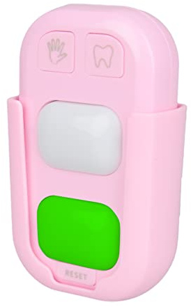 SOARING Kids' Teeth Brushing & Hand Washing Timer, Color Indicator for Training - Stick on Bathroom (Pink)