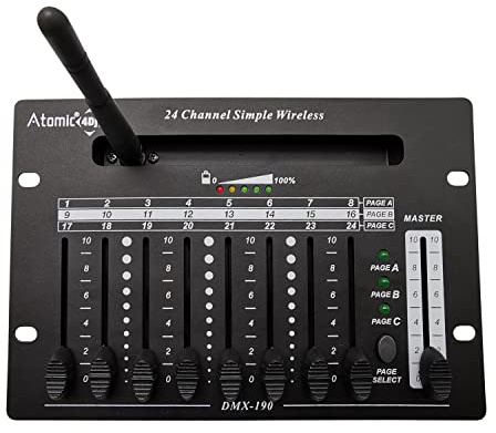 Mixer Luci Dmx Control24 Wireless Atomic4Dj
