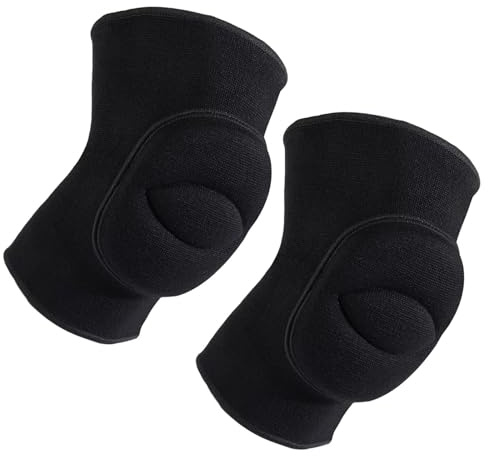 Hattba Knieschoner für Tanz, Sport, Volleybälle, leicht, atmungsaktiv, Kollisionsvermeidung, Tanz-Bandage, athletische Kniebandage
